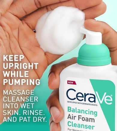 فوم شستشوی صورت Air foam سراوی