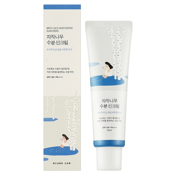 کرم ضد آفتاب راند لب SPF 50 مدل birch juice مناسب انواع پوست حجم 50 میلی لیتر اصل